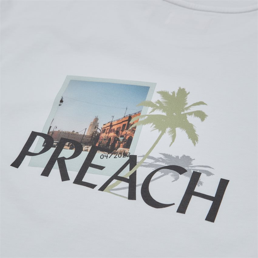PREACH T-shirts MEMORIES TEE 206165 OFF WHITE